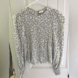 A New Day Floral Top Small